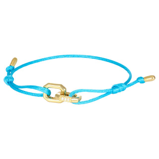 Bracciale anelli ottogonali in oro e diamanti - Duo
