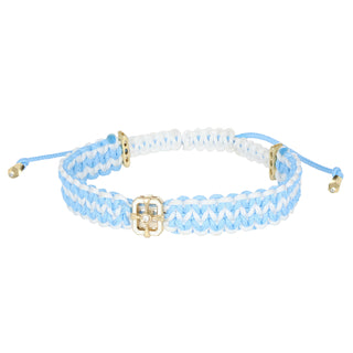 Bracciale con charm in oro, smalto e diamante - Forge