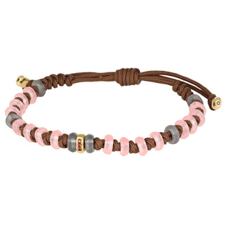 Bracciale in oro, rubini e crystal pet - Bond