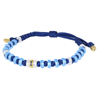 Bracciale in oro, zaffiri e crystal pet - Bond