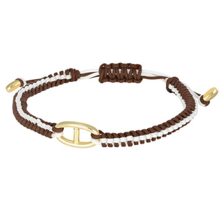 Bracciale maglia marina in oro - Lynx