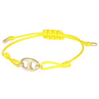 Bracciale maglia marina in oro e diamanti - Join