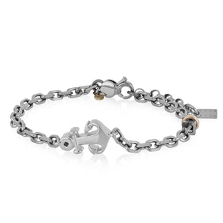 Bracciale uomo ancora argento 925 - Morgan