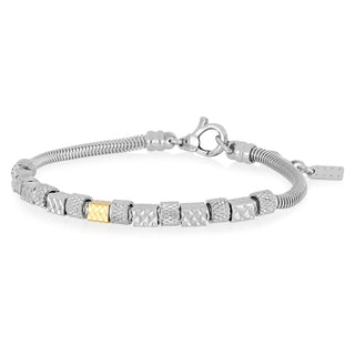 Bracciale in oro da uomo - Gustav