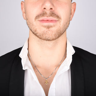 Collana uomo ancora oro 9kt - Jack